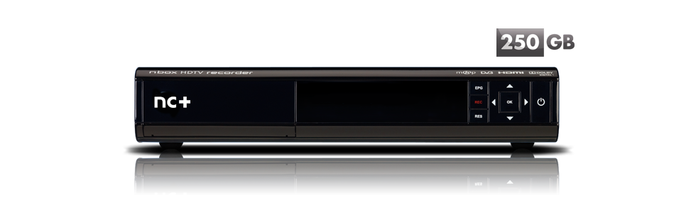 hd pvr 250 GB ncplus +
